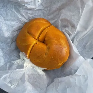 Egg bagel