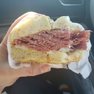 Pastrami sandwich