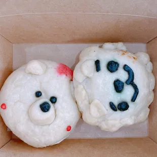 Teriyaki Chicken Bun and Cha Siu Bun