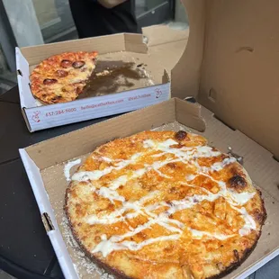 Buffalo Chicken Pizza ($16)