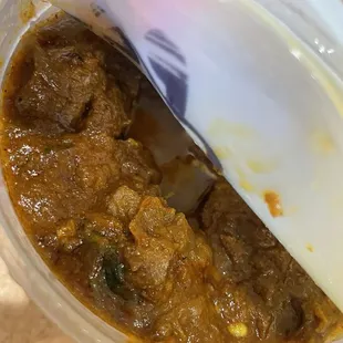 Curry mutton