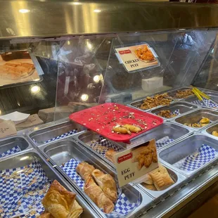 a variety of baked goods