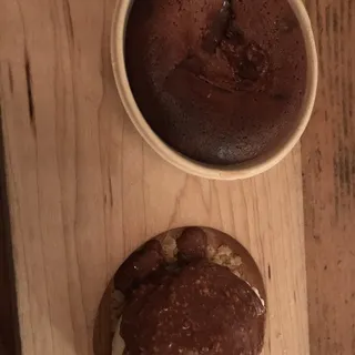 Milk Chocolate Hazelnut Molten Cake