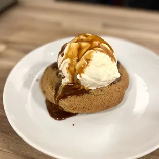 Chocolate Cookie and Ice Cream