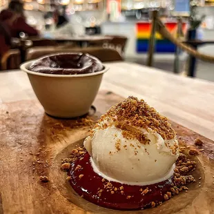 Strawberry Molten Cake