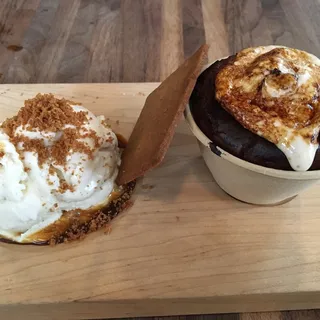 S'mores Molten Cakes