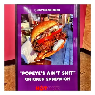 &quot;Popeye&apos;s ain&apos;t Sh!t&quot; Chicken Sandwich.Hot Chicken . (87th/I 94) HotChicken Chicken and more Chicken. Cool!