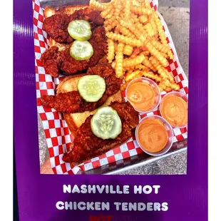 Nashville Hot Chicken Tenders. Hot Chicken . (87th/I 94) HotChicken Chicken and more Chicken. Cool!