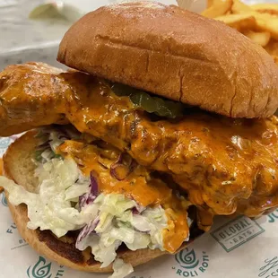 Hot Chicken Sandwich