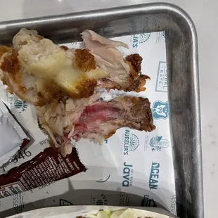 raw chicken drum still clucking.