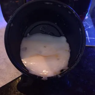 This was supposed to be Bleu Cheese dressing.