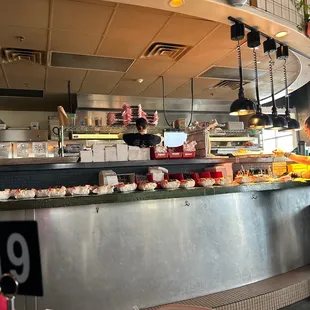 The grill to order and offer popcorn while you wait!
