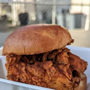 Hot Chicken Sandwich