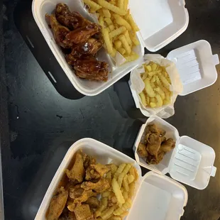 10 Wings Combo French Fries 6 Wings Combo