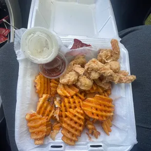 F2. Fried Shrimp Basket
