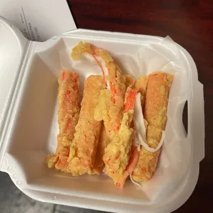Imitation A10. Fried Crab Meat