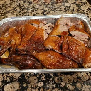 Roast duck to go