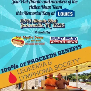 This was a great benefit for a very worthy cause. We raised over $609 for the event. Very proud to be a part of the fund raiser!