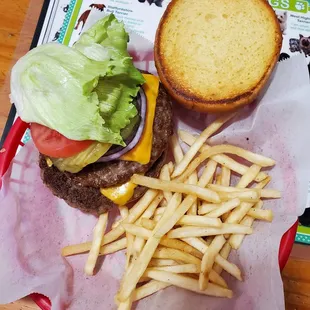 Perfect cheeseburger