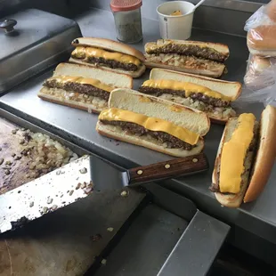 a variety of hot dogs