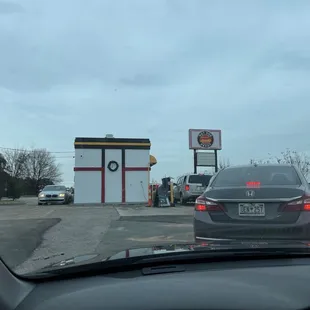Drive Thru Lane - can be long but worth the wait.