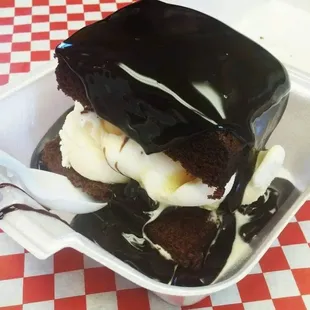 Hot Fudge Cake