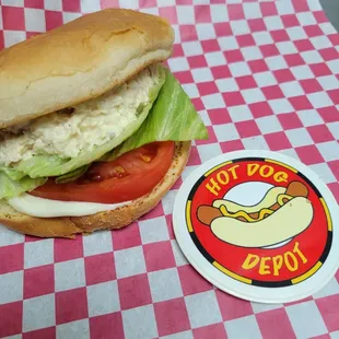 Chicken Salad Sandwich (please check availability)