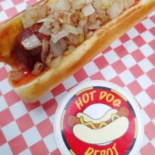 Carrot Dog, NY Style