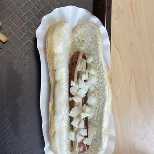 dog comes up short LOL