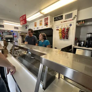 sushi and sashimi, interior