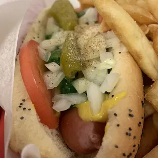 Authentic Chicago Hot Dog