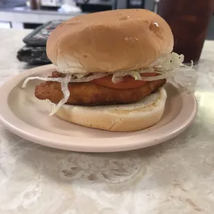 Whirlybird chicken patty