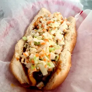 Carolina - this one was heading in right direction - with some extra cheese sauce, and some hot stuff - this can turn from good to great!