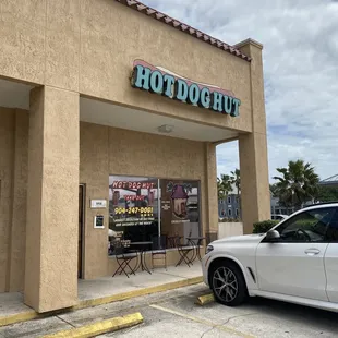View of the Front of the shop
