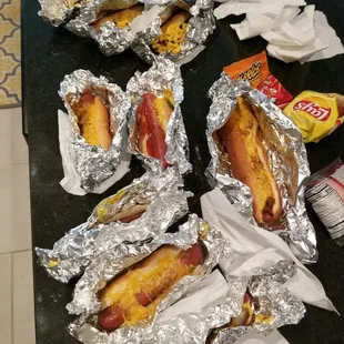 A mess of food here. DELICIOUS...just know that