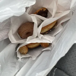 I got the last cronut! These are for my client and her husband.