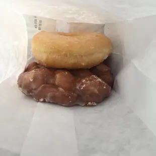 Glazed &amp; Apple Fritter