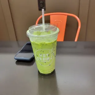 Thai green tea
