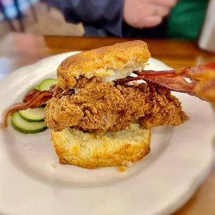maple fried chicken ($13)