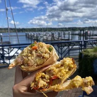 Islander and PNW breakfast burritos