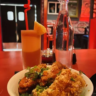 Twice Fried Wings (decent tasting)