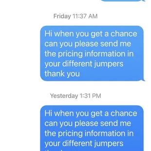Text conversation
