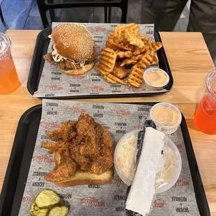 Hot Chicken Sandwich
