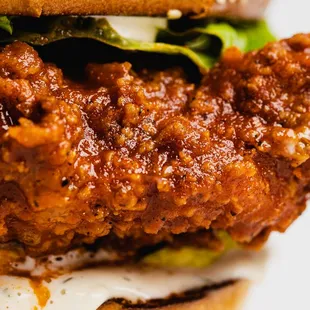 chicken wings and fried chicken, food