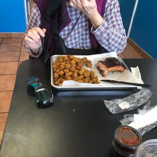 The serving of the size of the okra