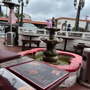 Dog friendly Patio area