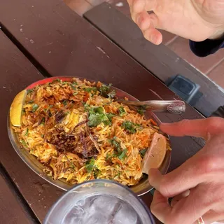 4. Lamb Biryani