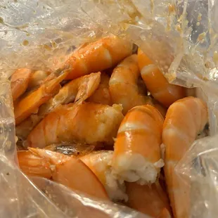 Shrimp  made hot &amp; juicy mild