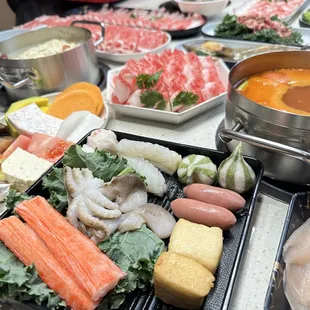 sushi and sashimi