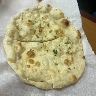 Garlic naan